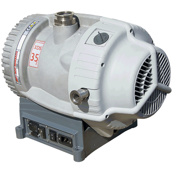 Edwards XDS 35i Dry Vacuum Pump 20.6 CFM with an IEC60320 Connector,  100-120 V / 200-230 V, Single Phase, A73001983